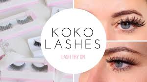 Koko Lashes Try On Queen B Goddess Amore Koko Lashes Lashes Queen B