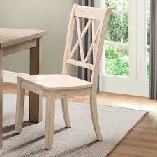 Cheryll Solid Wood Cross Back Side Chair Dining Chairs Solid Wood Dining Chairs Side Chairs