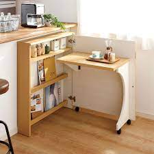 スリム収納式デスクキャビネット 国産 通販 ニッセン デスク 机 biblioteca y escritorio muebles muebles deco
