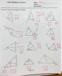 In polygons, interior angles are the angles inside of a closed figure with straight sides. Worksheet Triangle Sum And Exterior Angle Theorem Angles Worksheet Geometry Worksheets Pythagorean Theorem Worksheet