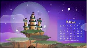 October 2019 Calendar Desktop Wallpapers Calendar Wallpaper 2019 Calendar Desktop Calendar