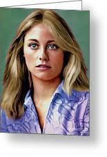 Cybill Shepherd illustration -b1 Bath Towel by Retro Movie Posters