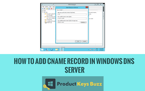 How To Add Cname Record In Windows Dns Server