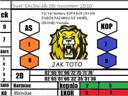 Syair Togel Hk 08 November 2020 Prediksi Syair Manadototo November December