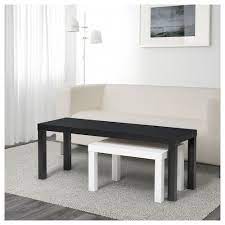 lack satztische 2 st schwarz weiss ikea deutschland bijzettafel ikea salontafel