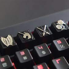 Check spelling or type a new query. Keystone Keycap Anime Attack On Titan Zinc Aluminum Mechanical Keyboard Keycap For Personalization For Cherry Mx Axis R4 Height Mice Keyboards Accessories Aliexpress