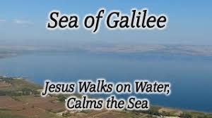 Immediately after feeding the 5,000, jesus sent his disciples to the other side of the sea. Jesus Walks On Water And Calms The Sea Of Galilee Jesus Feeds The 5 000 Prays On A Mountain Youtube
