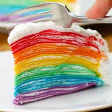 Rainbow Crepe Cake Recipe By Tasty Recipe Crepe Cake Recipe Crepe Cake Sweet Cakes
