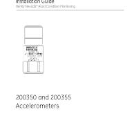 200350/200355 Accelerometer Guide | PDF | Electromagnetic ...