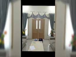 Desain model pintu utama rumah minimalis terbaru. Model Model Gorden Pintu Buka Dua Atau Pintu Depan Super Cantik Youtube