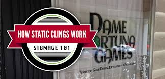 Static data_type var_name = var_value; How Do Static Clings Work Signage 101 Signs Com Blog