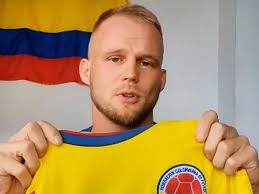 Influencer Dominic Wolf Prohibited to Wear the Colombia Team Shirt