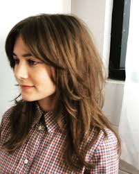 Marina Pett On Instagram Curtain Bangs Face Framing And More Layers On My New Client Courtney Face Framing Bangs Long Hair With Bangs Curtain Bangs
