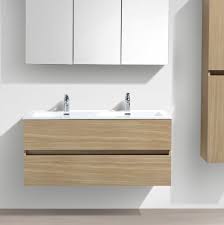 Meuble salle de bain double. Meuble Salle De Bain Design Double Vasque Siena Largeur 120 Cm Chene Swissbain