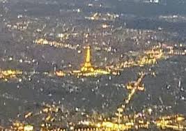 One of the best places to see the eiffel tower is from the carousel within the trocadéro gardens. View Of Paris With Eiffel Tower When Leaving Paris For Africa Picture Of Air France Tripadvisor