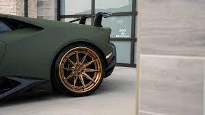 Https Www Adv1wheels Com Wp Content Uploads 2019 12 Matte Army Green Lamborghini Huracan Performante Vorstei In 2021 Lamborghini Huracan Racing Wheel Wheels For Sale