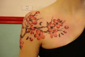 These tattoos are quite symbolic for men and women, and many people from all over the world get cherry blossom tattoos. Cherry Blossom Tattoos
