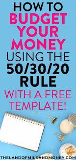 How To Make A Budget Plan Why The 50 30 20 Rule Is What You Need Making A Budget Budget Planning Budgeting