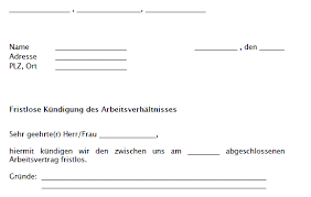 Ob sie zum ersten mal einen kündigungsbrief schreiben (zum glück!) oder ihren fünfhundertstel, sie müssen ihn nageln. Fristlose Kundigung Durch Arbeitgeber Nur 2 90 Zum Download