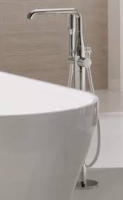 Grohe Essence Die Armatur Ist Freistehend Und Fur Die Bodenmontage Ausgelegt Damit Avanciert Sie Zum Perfekten Be Standarmatur Badewanne Badewanne Badezimmer