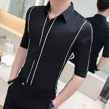 There will be loads of fun once you slip into these glam yourself up for a special event or go rocking with our unique party shirts for men and women. Summer Men Shirt Brand New Business Formal Wear All Match Half Sleeve Shirt Men Slim Fit Night Club Party Dress Shirts Men 3xl M Buy At The Price Of 23 09 In Aliexpress Com