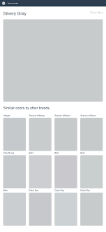 Silvery Gray Dutch Boy Dutch Boy Paint Olympic Paint Dutch Boy