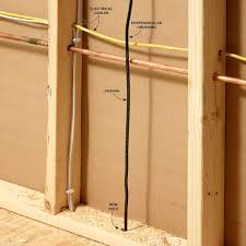 Fishing Electrical Wire Through Walls Electrical Wiring Diy Electrical Electricity