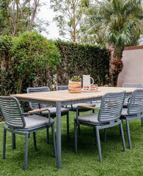 Small bistro tables and chairs fit easily into small spaces and fold up to store. Backyard Makeover Patio Furniture Anita Yokota