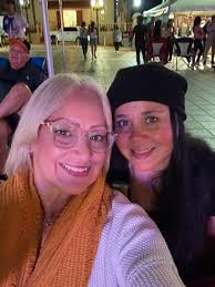 La Comandante con Cindy Rivera ,,, una de nuestras seguidoras ! Desde  Adjuntas