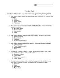 Business Letter