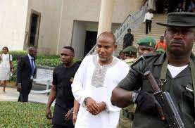 Kanu recently launched the eastern security network, esn, explaining that the outfit was set up to protect the southeast from marauding fulani herdsmen and other criminal elements. Pin On Nnamdi Kanu Makes A Prediction To Afp News On Biafra