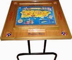 Puerto Rico Domino Table With The Map Http Www Amazon Com Dp B00wnis2pm Ref Cm Sw R Pi Awdm 3uwiwb1jcmy4a Domino Table Puerto Rico Table Games