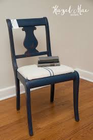 Navy Grainsack Chair Furniture Chair Blue Painted Furniture