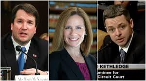 Trump narrows list for Supreme Court ...