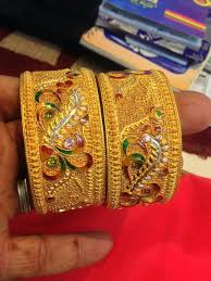 Pin By Jatin Khurana On Collection Gold Bangles Design Gold Jewelry Fashion Bangles Jewelry Designs