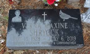 Verna Maxine Ruh Shryock (1928-2019)