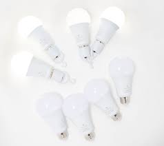Brightliving Set Of 8 Led Light Bulbs With Built In Battery Qvc Com