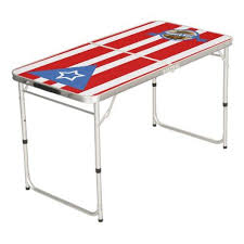 Puerto Rican Flag Bandera Puertorriquena Beer Pong Table Outdoor Games Adults Beer Pong Tables Water Games For Kids