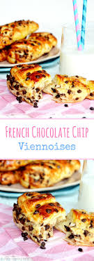 French Chocolate Chip Viennoises Del S Cooking Twist Recette Chocolat Francais Pepite Chocolat Patisserie Francaise