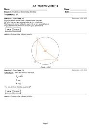 Perfect for both euclidean geometry grade 12 learners and euclidean geometry grade an investigation into grade 12 teachers' pdf. Xt A Maths Grade 12 A Euclidean Geometry A Circles