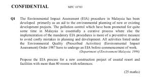 Environmental impact assessment (msm3208) lecture notes university malaysia terengganu 2010 disclaimer: Confidential Mpc 10703 Q1 The Environmental Impact Chegg Com