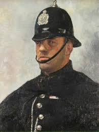 Painting Of A Policeman By Charles Frederick Tunnicliffe British Art Portrait Painting Art