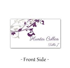 Determine the number of guests. Purple Place Cards Template Purple Wedding Name Cards Diy Printable Place Cards Paper Invitations Announcements Vadel Com
