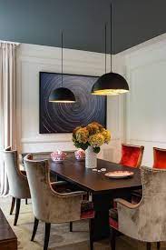 Love These Red And Taupe Velvet Dining Chairs Trending Decor Black Dining Room Chairs Home Decor
