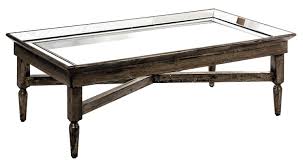 v home table basse shabby chic bois massif champagne use et plateau verre tress lestendances fr table basse table basse miroir bois massif