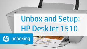 طابعة hp deskjet 1510 برامج تعريف. Unboxing And Setting Up The Hp Deskjet 1510 All In One Printer Hp Youtube