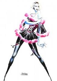 Interview J P Gaultier Parle De Madonna Dessin De Mode Mode Madonna Croquis De Robe