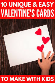 I had seen it done on tv at the time. 10 Adorable Diy Valentine S Day Cards To Make With Your Kids Valentine S Cards For Kids Valentine Day Cards Fun Valentines Day Ideas