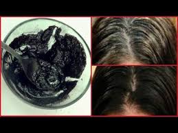 Turn Gray Hair Black In Minutes Homemade Gray Hair Remedy Khichi Beauty Youtube Grey Hair Remedies Hair Remedies Black And Grey Hair