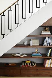 7 Ingenious Ideas For The Space Under The Stairs Staircase Decor Staircase Storage Stair Shelves